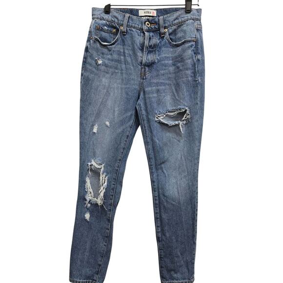 Pistola Womens Straight Distressed Jeans Size 26 - Picture 1 of 5